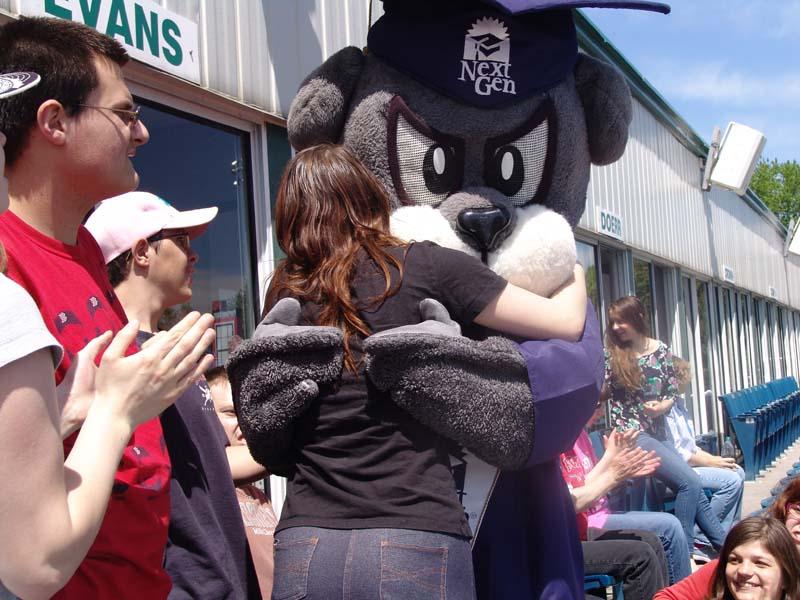 Students surprised with Sea Dogs game as make-up for Special Olympics