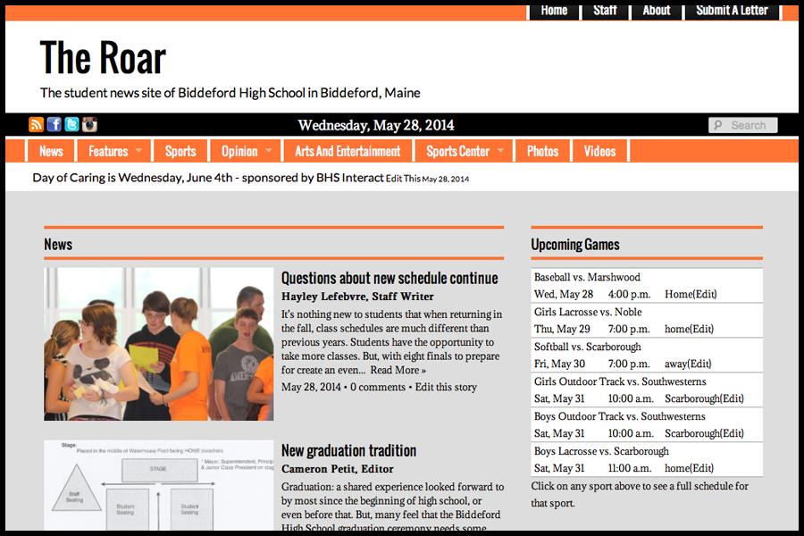 The Roar goes paperless with new website