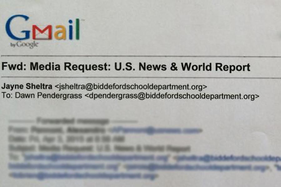 The Roar is contacted by U.S. News & World Report via email.