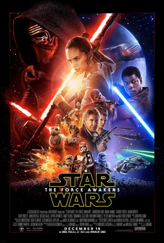 Official Force Awakens Movie Poster. All distribution rights belong to Lucasfilm LTE and Walt Disney Pictures
